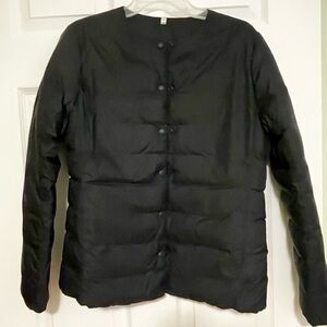 Muji recycled nylon packable down jacket